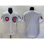 Chicago Cubs Blank White 2025 Tokyo Series Limited Stitched Baseball Jersey