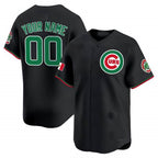 Chicago Cubs Mexico Vapor Premier Limited Custom Jersey V3 ¨C Black Baseball Jersey