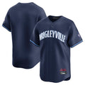Chicago Cubs Navy City Connect Limited Elite Home Game Blank Player Stitched Baseball Jersey
