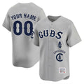 Chicago Cubs Special Vapor Premier Limited Custom Jersey ¨C Gray Baseball Jersey