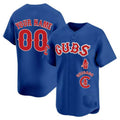 Chicago Cubs Special Vapor Premier Limited Custom Jersey ¨C Royal Baseball Jersey
