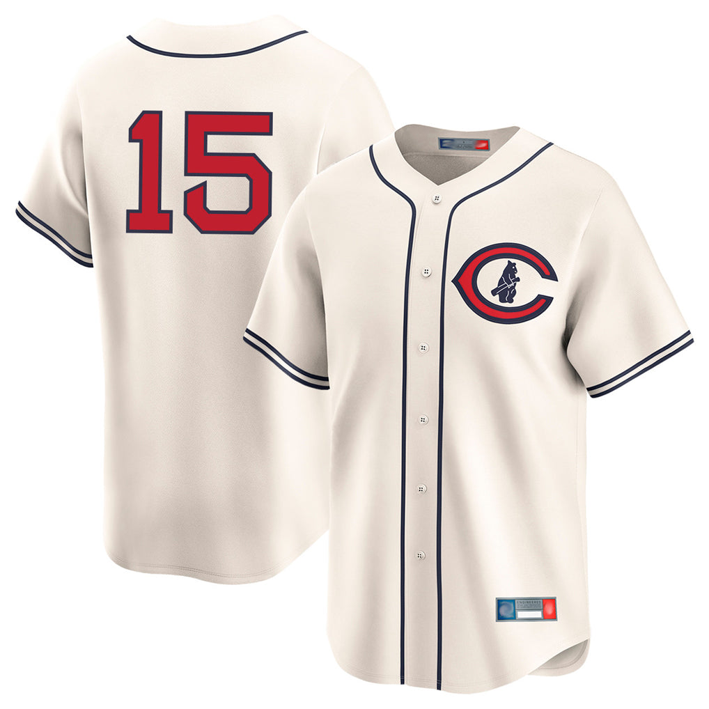 Chicago Cubs #15 Carson Kelly Player Cream Field of Dreams Limited Home Game Stitched Baseball Jersey