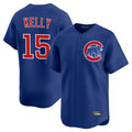 Chicago Cubs #15 Carson Kelly Player Royal Limited Home Stitched Baseball Jersey
