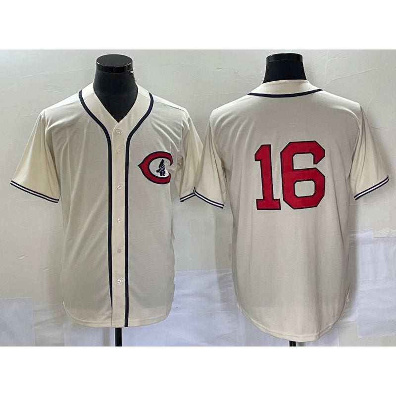 Chicago Cubs #16 Patrick Wisdom 2022 Cream Field of Dreams Cool Base Stitched Baseball Jersey
