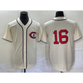 Chicago Cubs #16 Patrick Wisdom 2022 Cream Field of Dreams Cool Base Stitched Baseball Jersey