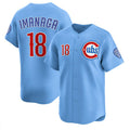 Chicago Cubs #18 Shōta Imanaga Blue 2024-25 2nd Alternate Limited Stitched Baseball Jersey