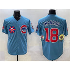 Chicago Cubs #18 Shōta Imanaga Blue 2025 Tokyo Series 2nd Alternate Limited Stitched Baseball Jersey