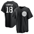 Chicago Cubs #18 Shota Imanaga Player Black Game Stitched Baseball Jersey