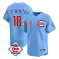 Chicago Cubs #18 Shota Imanaga Player Light Blue 150th Anniversary Limited Home Stitched Baseball Jersey