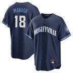 Chicago Cubs #18 Shota Imanaga Player Navy City Connect Home Game Stitched Baseball Jersey