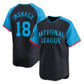 Chicago Cubs #18 Shota Imanaga Player Navy National League All-Star Limited Home Stitched Baseball Jersey