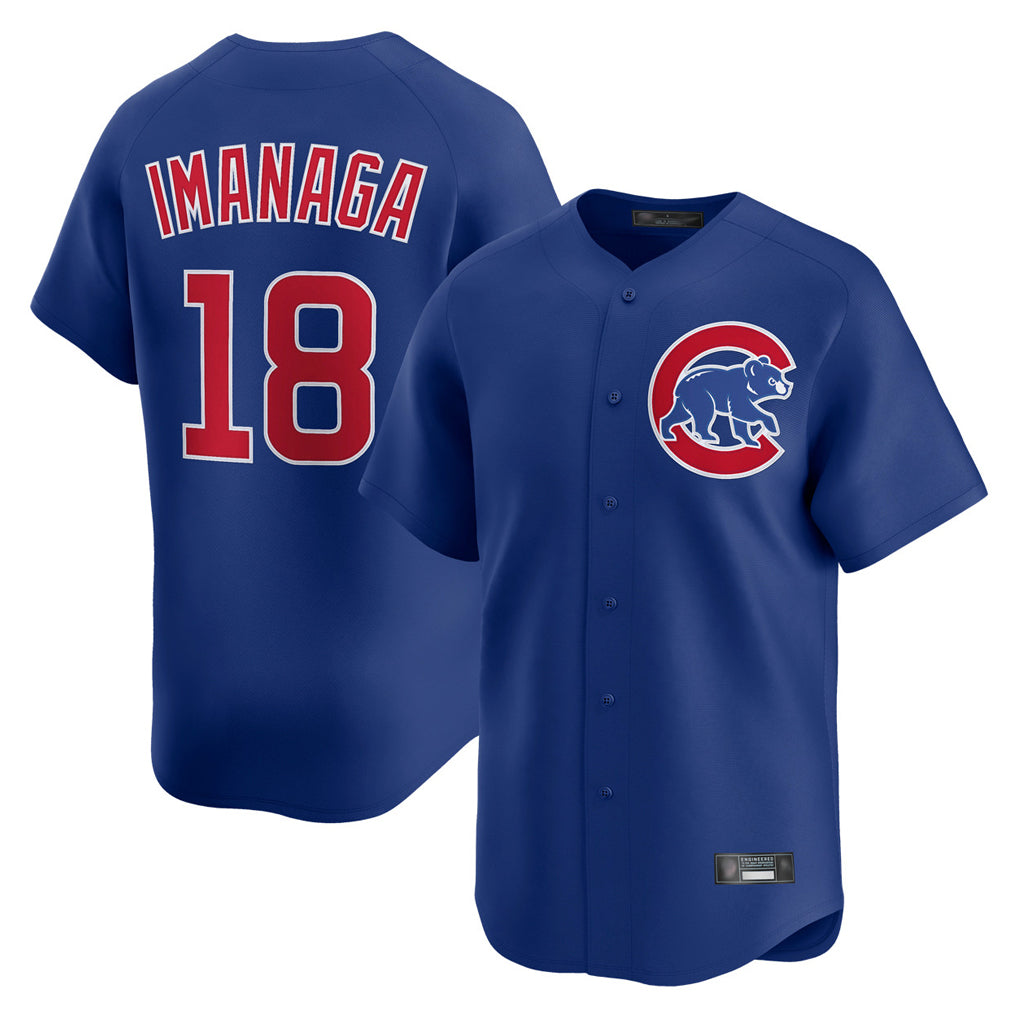 Chicago Cubs #18 Shota Imanaga Player Royal Limited Home Stitched Baseball Jersey