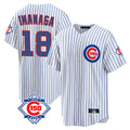 Chicago Cubs #18 Shota Imanaga Player White 150th Anniversary Home Game Stitched Baseball Jersey