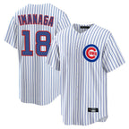 Chicago Cubs #18 Shota Imanaga Player White Game Home Stitched Baseball Jersey