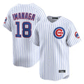 Chicago Cubs #18 Shota Imanaga Player White Limited Home Game Stitched Baseball Jersey