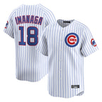 Chicago Cubs #18 Shota Imanaga Player White Limited Home Game Stitched Baseball Jersey
