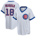 Chicago Cubs #18 Shota Imanaga Player White Cooperstown Collection Limited Stitched Baseball Jersey