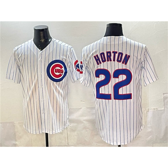 Chicago Cubs #22 Cade Horton White Cool Base Stitched Baseball Jersey