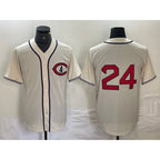 Chicago Cubs #24 Cody Bellinger 2022 Cream Field of Dreams Cool Base Stitched Baseball Jersey