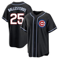 Chicago Cubs #25 Mois¨¦s Ballesteros Player Black Fashion Out Game Stitched Baseball Jersey
