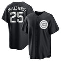 Chicago Cubs #25 Mois¨¦s Ballesteros Player Black Game Stitched Baseball Jersey