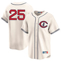 Chicago Cubs #25 Mois¨¦s Ballesteros Player Cream Field of Dreams Limited Home Game Stitched Baseball Jersey