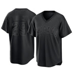 Chicago Cubs #29 Michael Busch Player Black Home Game Stitched Baseball Jersey