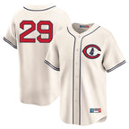 Chicago Cubs #29 Michael Busch Player Cream Field of Dreams Limited Home Game Stitched Baseball Jersey