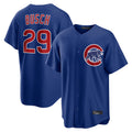 Chicago Cubs #29 Michael Busch Player Royal Home Game Stitched Baseball Jersey