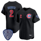 Chicago Cubs #2 Nico Hoerner Player Black Vapor Premier Limited Home Stitched Baseball Jersey