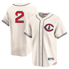 Chicago Cubs #2 Nico Hoerner Player Cream Field of Dreams Limited Home Game Stitched Baseball Jersey