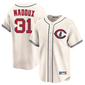 Chicago Cubs #31 Greg Maddux Player Cream Field of Dreams Limited Home Game Stitched Baseball Jersey