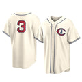 Chicago Cubs #3 Alex Bregman Player Cream Field of Dreams Home Game Stitched Baseball Jersey