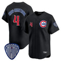 Chicago Cubs #4 Pete Crow-Armstrong Player Black Vapor Premier Limited Home Stitched Baseball Jersey