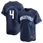 Chicago Cubs #4 Pete Crow-Armstrong Player Navy City Connect Limited Home Stitched Baseball Jersey