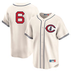 Chicago Cubs #6 Matt Shaw Player Cream Field of Dreams Limited Home Game Stitched Baseball Jersey