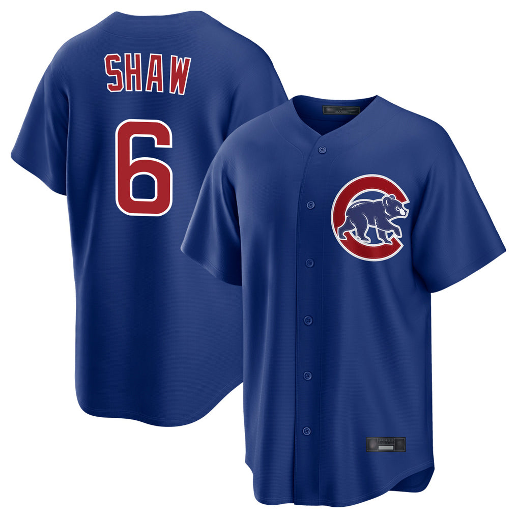 Chicago Cubs #6 Matt Shaw Player Royal Home Game Stitched Baseball Jersey