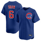 Chicago Cubs #6 Matt Shaw Player Royal Limited Home Stitched Baseball Jersey