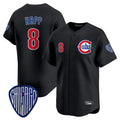 Chicago Cubs #8 Ian Happ Player Black Vapor Premier Limited Home Stitched Baseball Jersey