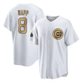 Chicago Cubs #8 Ian Happ Player Gold All-Star Game Home Stitched Baseball Jersey