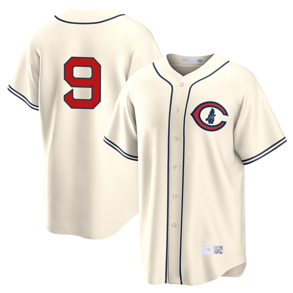 Chicago Cubs #9 Miguel Amaya Player Cream Field of Dreams Home Game Stitched Baseball Jersey
