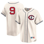 Chicago Cubs #9 Miguel Amaya Player Cream Field of Dreams Limited Home Game Stitched Baseball Jersey