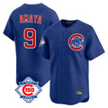 Chicago Cubs #9 Miguel Amaya Player Royal 150th Anniversary Limited Home Stitched Baseball Jersey