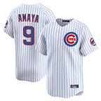 Chicago Cubs #9 Miguel Amaya Player White Limited Home Game Stitched Baseball Jersey