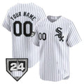 Chicago White Sox 2024 Spring Training Patch Vapor Premier Limited Custom Jersey ¨C White Baseball Jersey