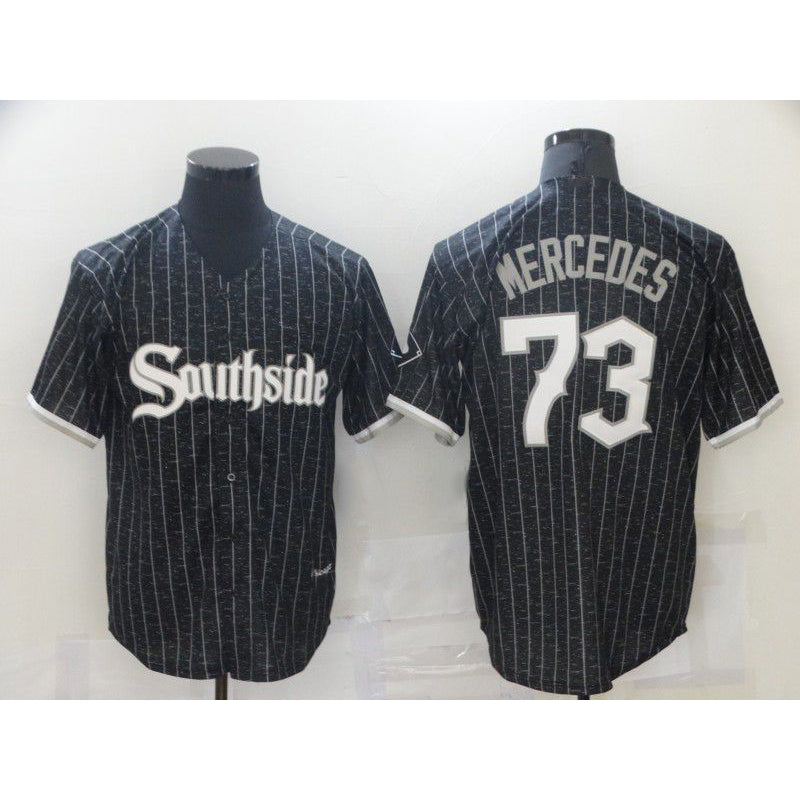 Chicago White Sox #73 Mercedes City Edition Black Game 2021 Baseball Jerseys