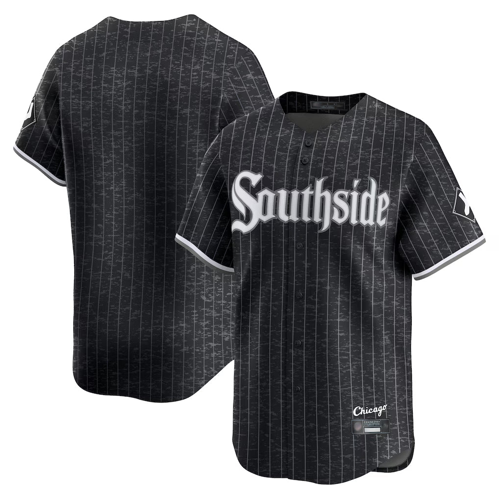 Chicago White Sox Blank Player Black City Connect Limited Home Stitched Baseball Jersey