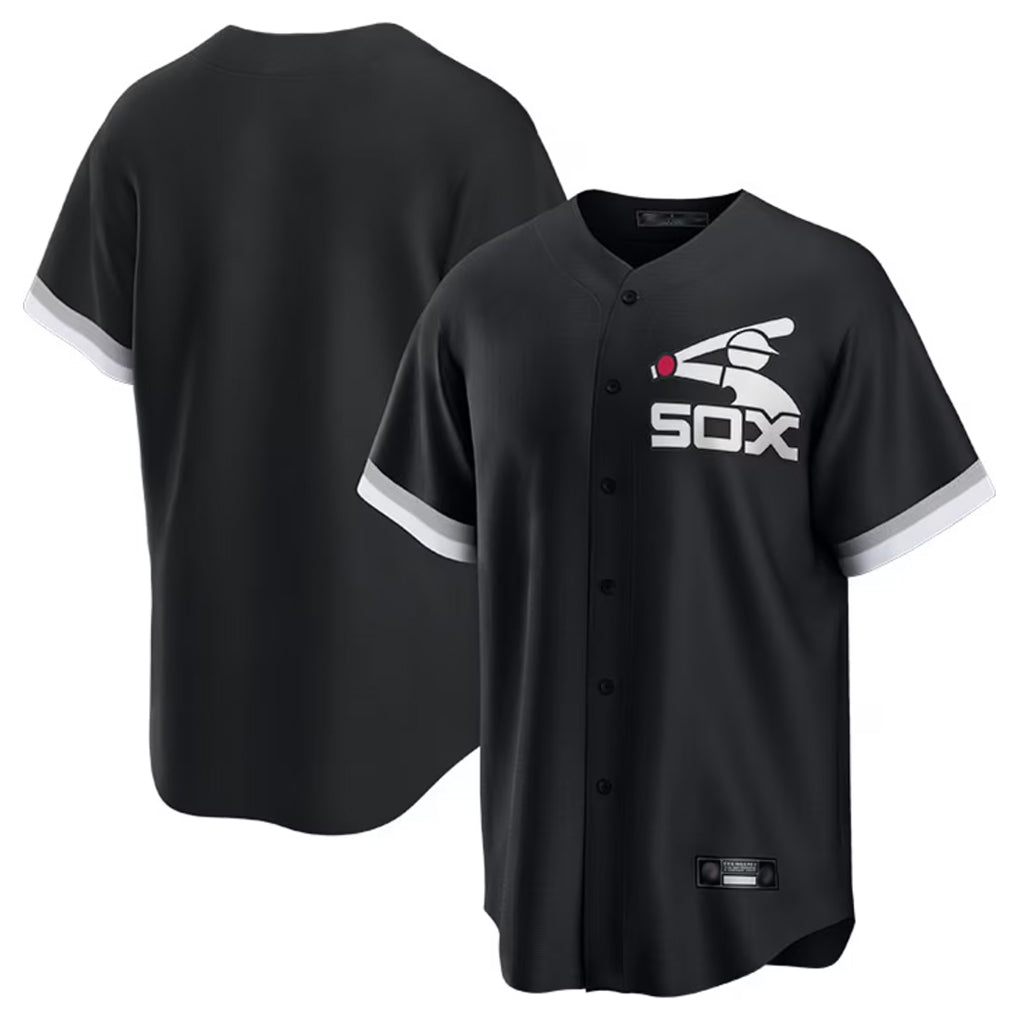 Chicago White Sox Blank Player Black Game Home Stitched Baseball Jersey