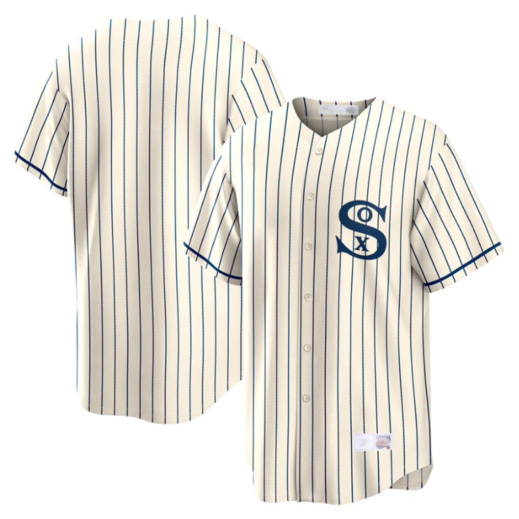 Chicago White Sox Blank Player Cream Cooperstown Collection Field of Dreams Home Stitched Baseball Jersey