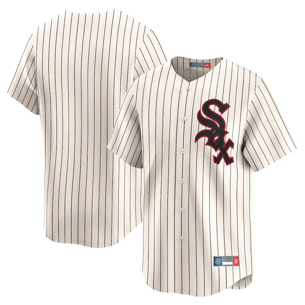 Chicago White Sox Blank Player Cream Cooperstown Collection Limited Home Stitched Baseball Jersey